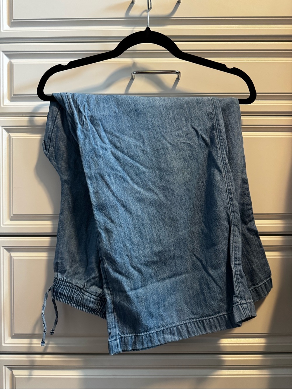 Old Navy Light Blue Denim Wide Leg Pants